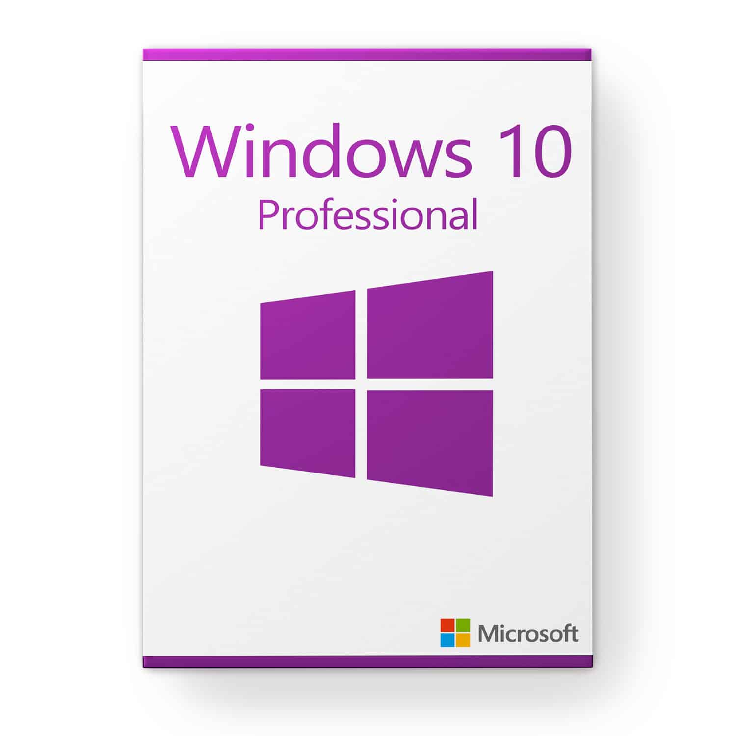 Microsoft Windows 10 Professional license for 3 devices