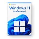 Microsoft Windows 11 Professional Licentie voor 3 pc's