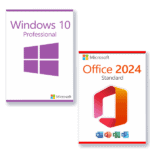 Microsoft Office 2024 Standard + Microsoft Windows 10 Professional per 3 PC
