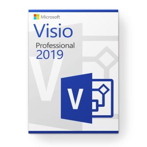 Microsoft Visio 2019 Professional License for 3 devices