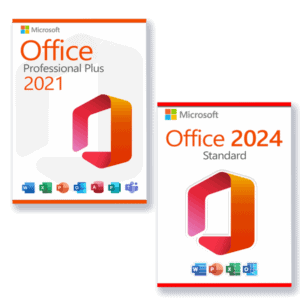 Microsoft Office 2024 Standard + Microsoft Office 2021 Professional Plus licencia para 3 PCs