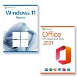 Microsoft Windows 11 Home + Microsoft Office 2021 Professional Plus