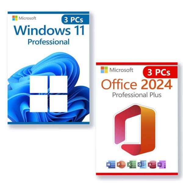 Microsoft Office 2024 Professional Plus + Microsoft Windows 11