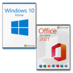 Microsoft Windows 10 Home + Microsoft Office 2021 Standard