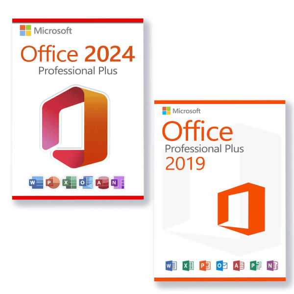 Microsoft Office 2024 Professional Plus + Microsoft Office 2019 Professional Plus license for 3 devices