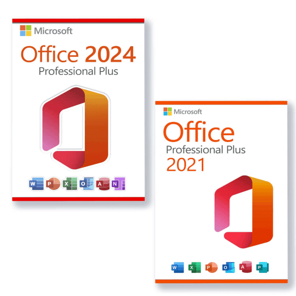 Microsoft Office 2024 Professional Plus + Microsoft Office 2021 Professional Plus license for 3 devices