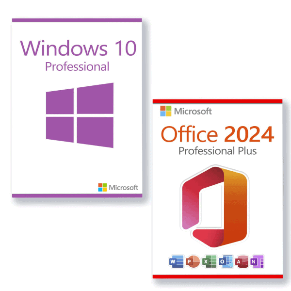 Microsoft Office 2024 Professional Plus + Microsoft Windows 10 Professional license for 3 devices