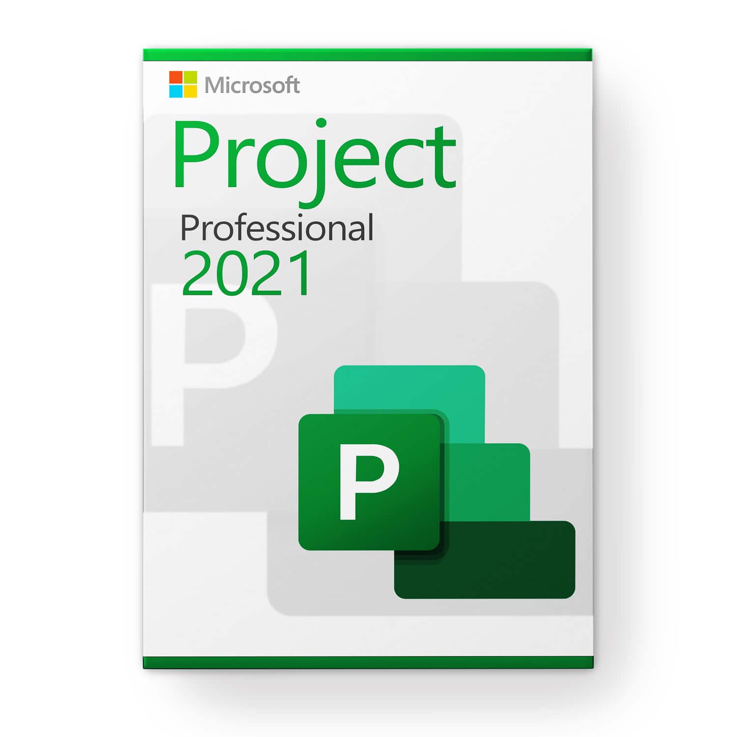 Microsoft Project 2021 Professional license for 3 devices