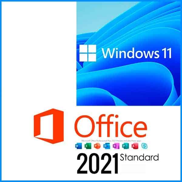 Microsoft Windows 11 Pro + Office 2021 Standard