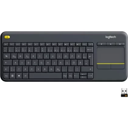 Logitech Wireless Touch Keyboard K400 Plus, Tastatur